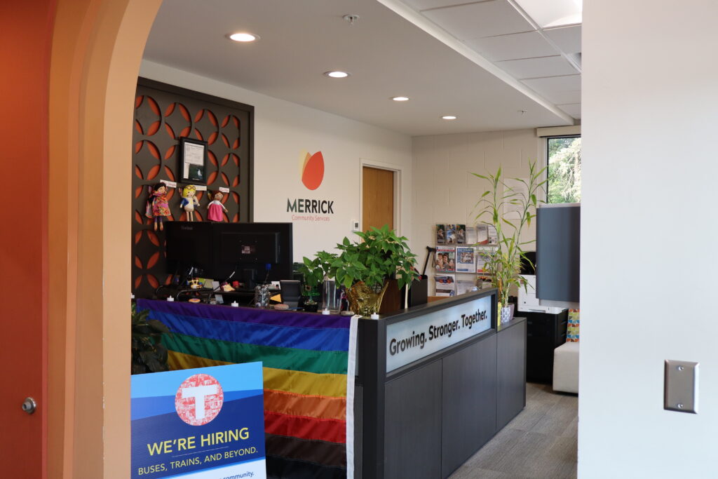 Merrick Community Services front desk